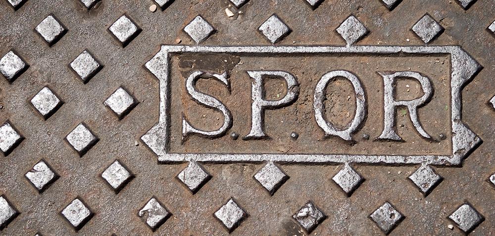 SPQR - Four letters you’ll see all over Rome