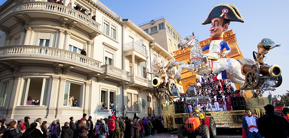 Viareggio, carnival of satire