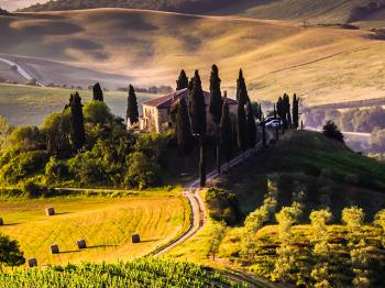 Tuscan towns in the movies