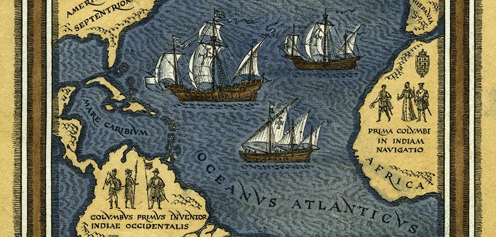 Three modest ships on an epic voyage