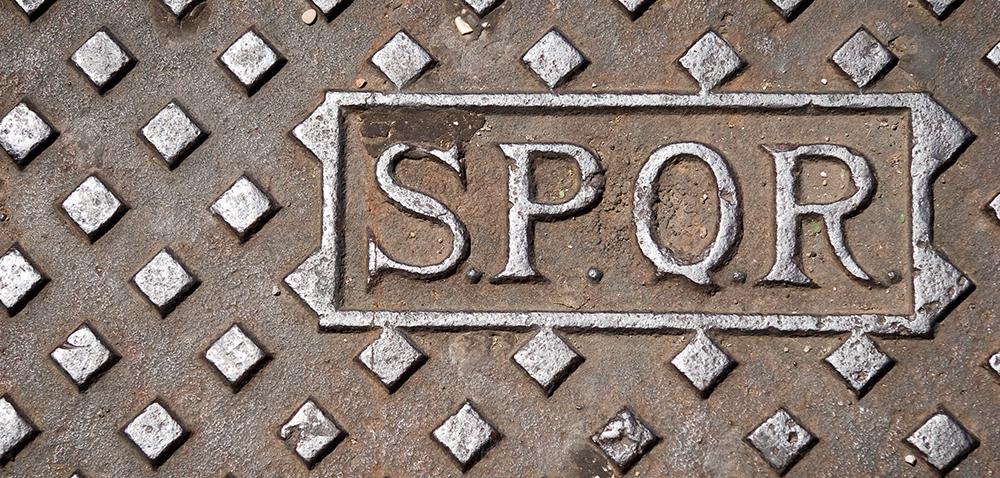 Spqr Metal Rome SPQR - Four letters you’ll see all over Rome - Beyond Toscano